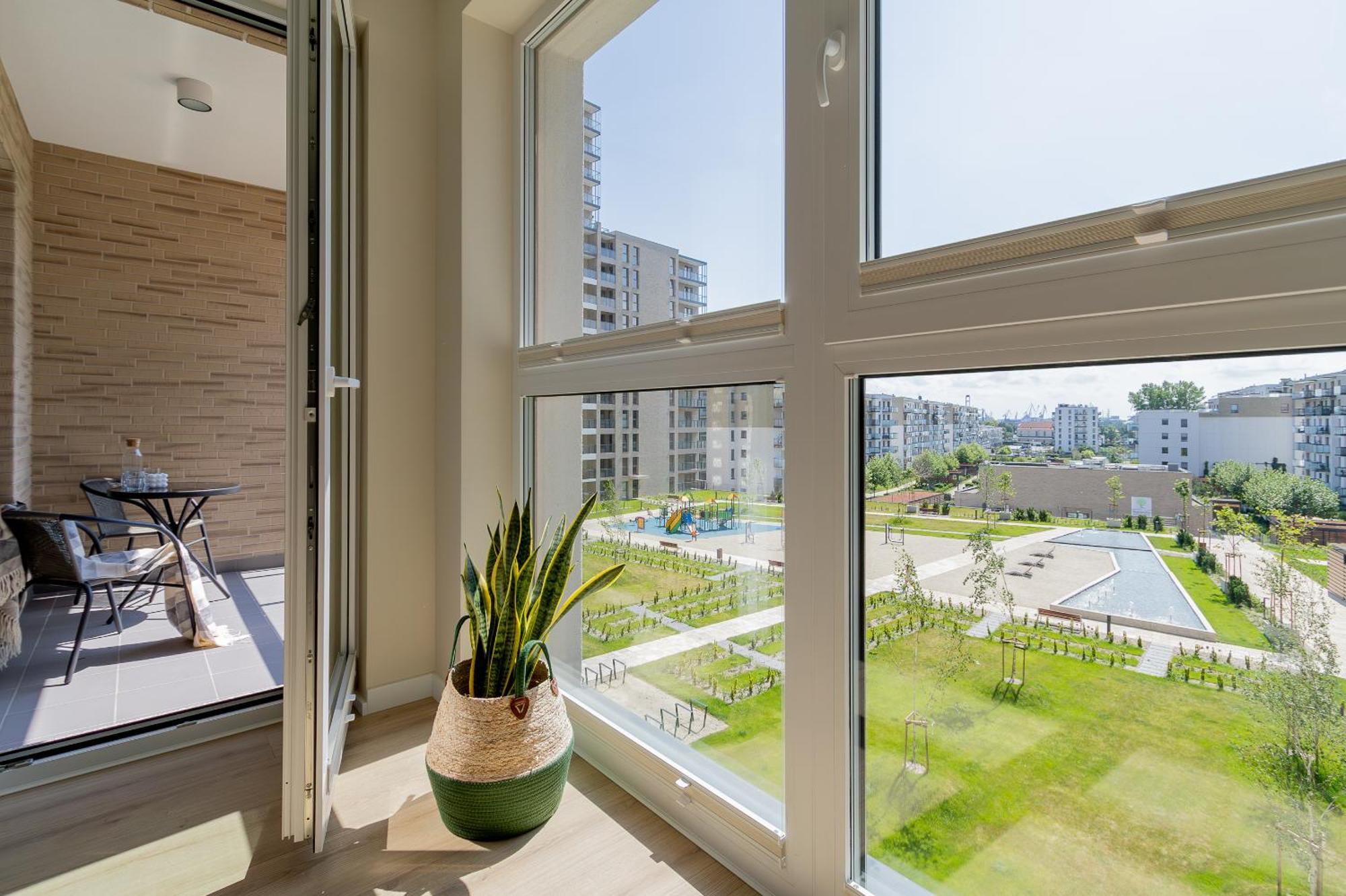 Glow Apartments, Apartamenty Nowa Letnica Gdansk Ngoại thất bức ảnh